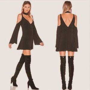 NWT Lovers + Friends Ryder Cold shoulder dress